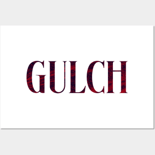 Gulch - Simple Typography Style Posters and Art